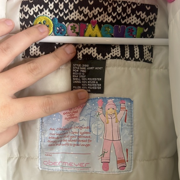 Girls(I grow) Obermeyer ski jacket - Picture 4 of 4